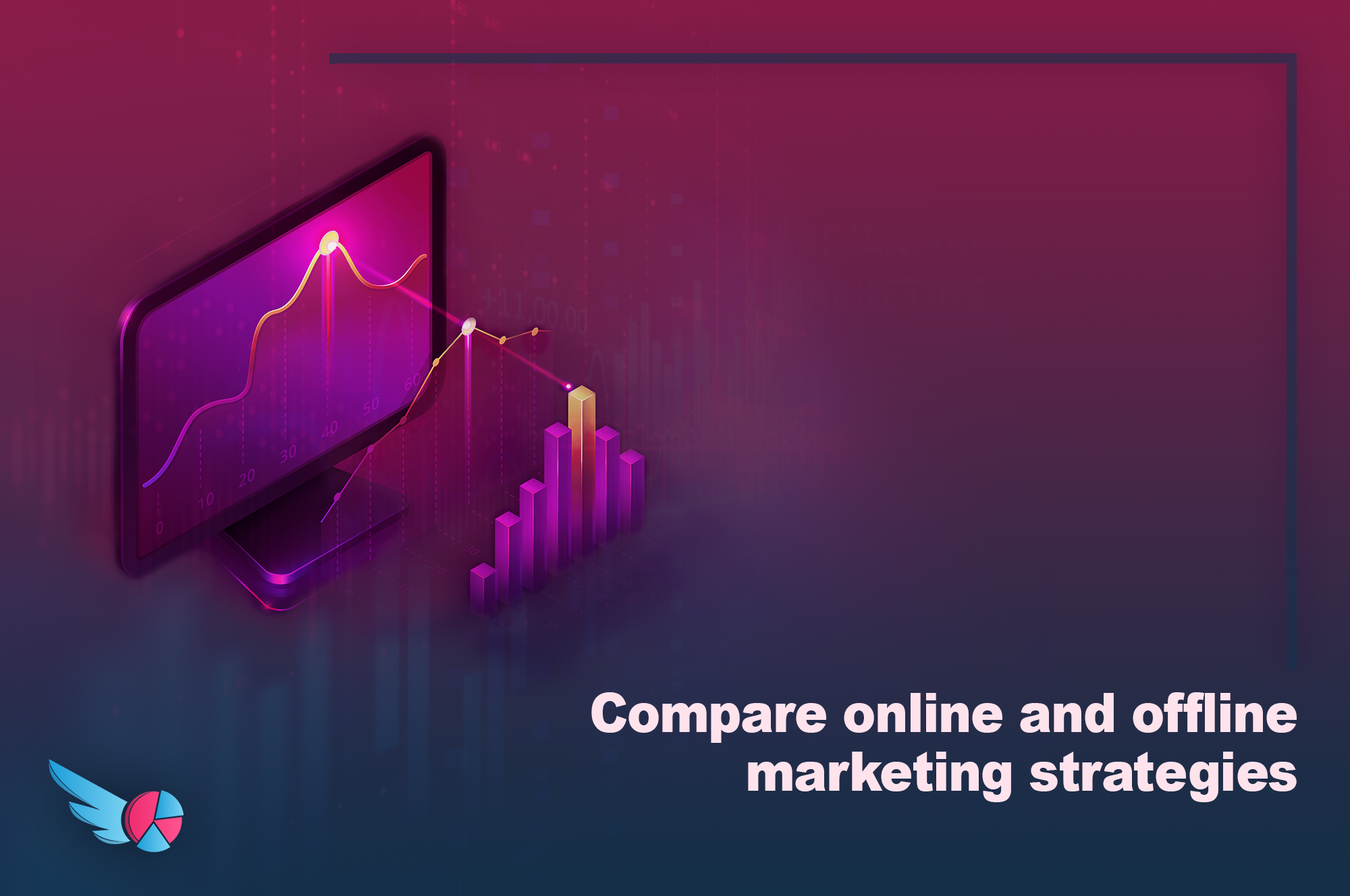 compare online and offline marketing strategies